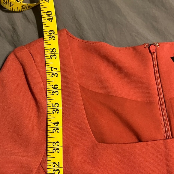 NWT!  J. Crew Square-Neck Sheath Dress in color Faded Spice - Picture 12 of 12